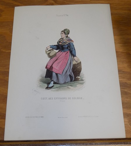 Antico costume francese 1850