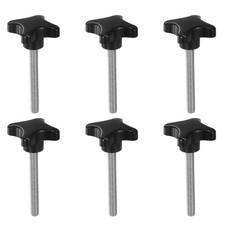 6pcs star knob M10 x 80mm