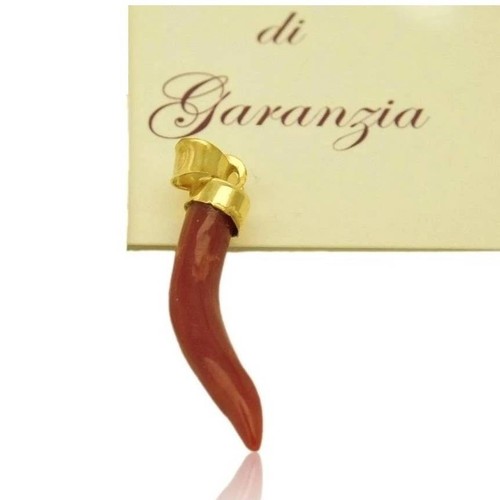 Ciondolo con pietra - , corallo