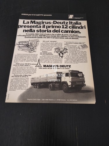 1978 magirus deutz camion - 1978,