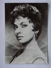 GINA LOLLOBRIGIDA cinema attrice mitex costumi bagno cartolina fotografica      