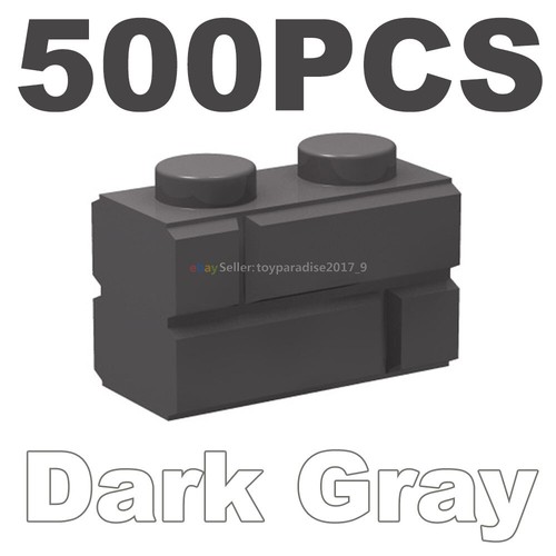 Dark bluish gray 1x2 masonry - gray,