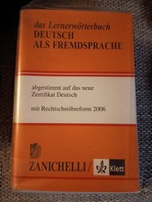 Das Lernerworterbuch Deutsch Als Fremdsprache - Zanichelli - vocabolario tedesco