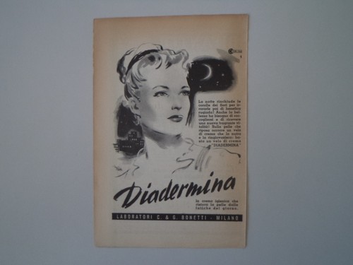 Advertising pubblicità 1951 - advertising,