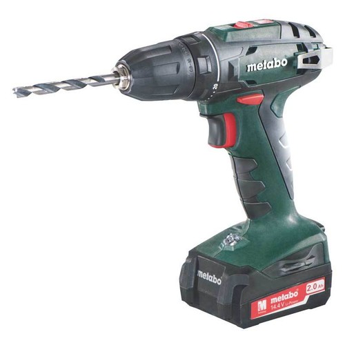 Metabo 2x batteria - bs, 14,4v