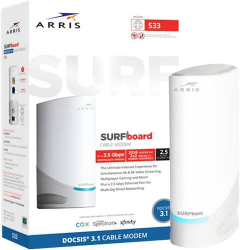 Arris surfboard s33v3 docsis - surfboard,