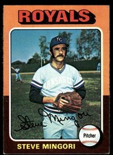 1975 Topps #544 Steve Mingori