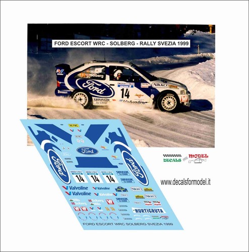 Decals ford escort wrc - ford,