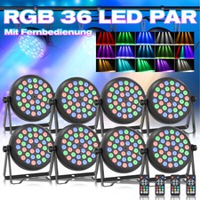 Faretto LED Par 36LED Par luce di scena luce per feste 108W RGB DMX con telecomando