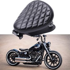 Sedile singolo moto in pelle + piastra base per Honda Shadow VLX 600 VT600C Bobber