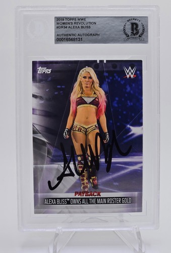 2019 topps wwe - topps, women's
