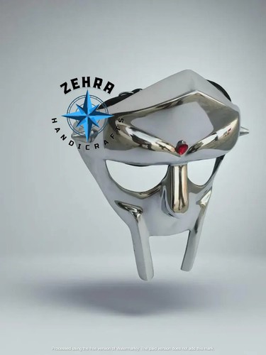 Maschera cattivo argento - cattivo,