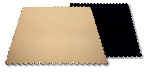 Vassoio quadrato ala - ala, oro