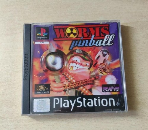 Worms pinball sony ps1 - worms,