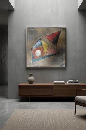 Quadro astratto geometrico - astratto,