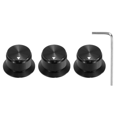 3pcs pomelli potenziometro - 3pcs,