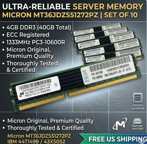 Ddr3 ecc ram 1333 - gb,
