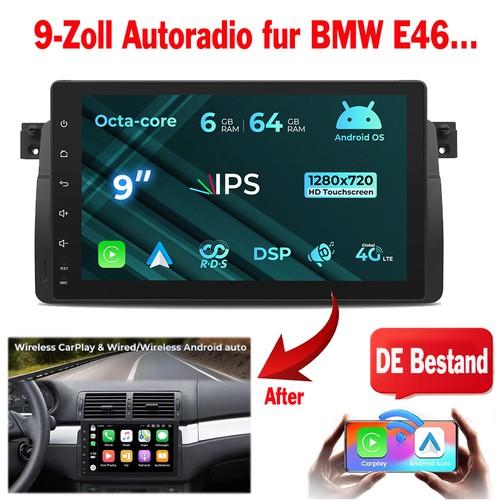 Autoradio 64g per bmw e46 - 6+64g,