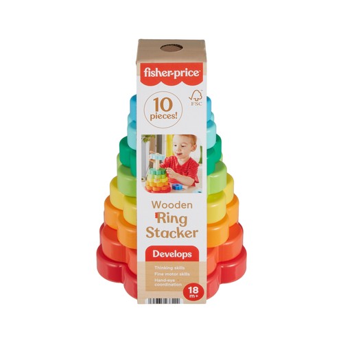 Piramide legno colorata - in,