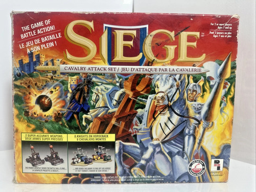 Vintage siege game battle - siege, of