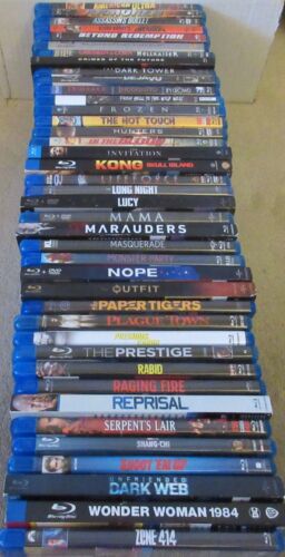 Blu ray lot - action, thriller