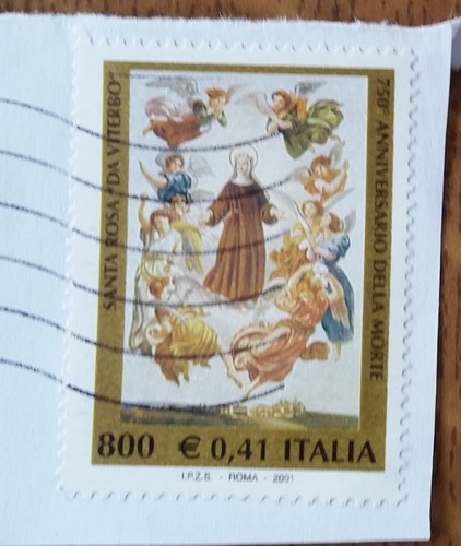 Francobollo italia usato 2001 - ,