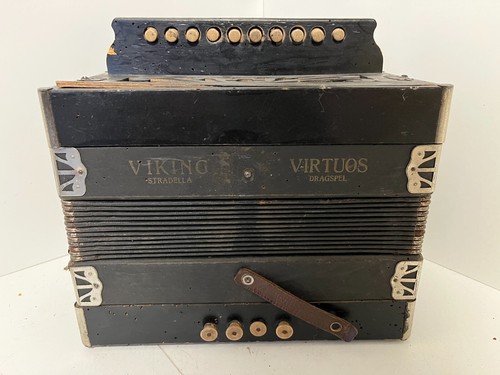 Fisarmonica dragspel vintage - fisarmonica,