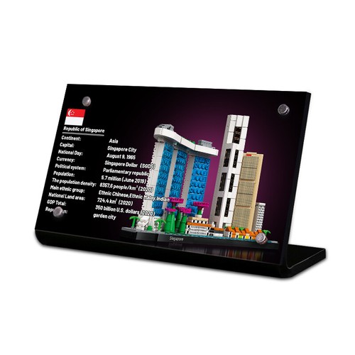 Espositore supporto targa per