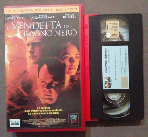 Vhs vendetta del ragno - la, nero