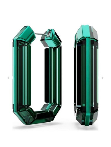 Orecchini cerchio swarovski - orecchini,