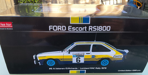 Sunstar 4453 ford escort - sunstar, 1/18
