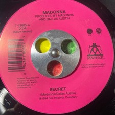 Disco vinile madonna secret - in,