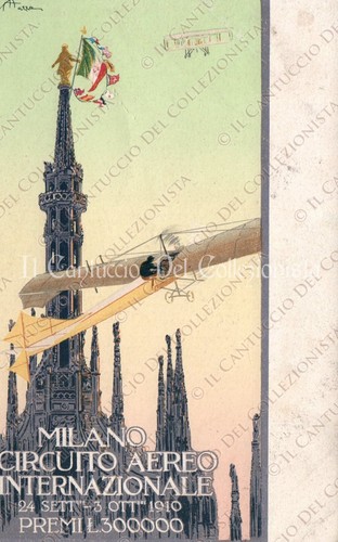 1910 milano circuito aereo - 1910,