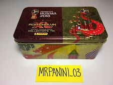 WC RUSSIA 2018 Panini - Adrenalyn - TIN BOX - Vuoto/Empty GOLD-RED