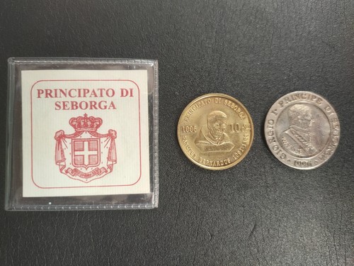 Monete principato seborga - di,