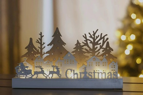 Decorazione villaggio led - decorazione,