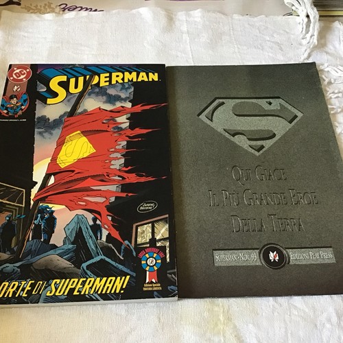 Morte superman - morte, +