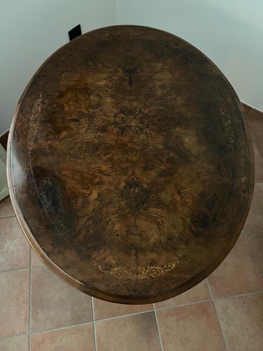 Tavolo antico ovale 1880 con - ovale,,