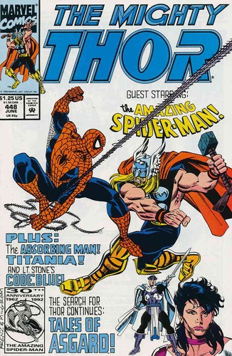 Thor 448 marvel - #448, fn;