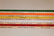 Lotto 10 Yardstick Legno