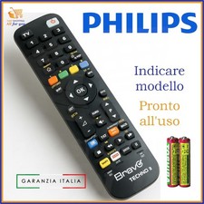 Telecomando universale per tv Philips bravo compatibile televisore x televisione