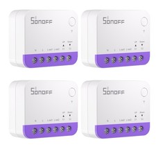 Confezione da 4 SONOFF Wi-Fi Avvolgibile Timer Tenda Interruttore eWeLink Controllo APP