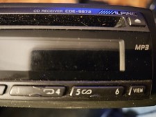 Alpine cde 9872 - alpine, cd