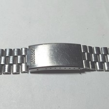 HMT CHINAR ORIGINAL STRAP BRACLET BRACCIALE ORIGINALE ARISTO STEEL INDIAN WATCH 