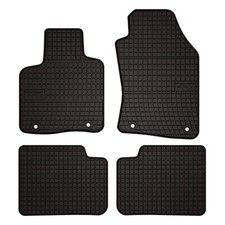 Tappetini in gomma Neri per Lancia Ypsilon III 2011- Set da 4 pezzi