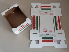 100 CESTINI DI CARTONE con logo prodotto italiano 25x18x9cm ideale per frutta
