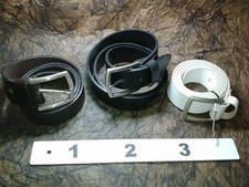 CINTURA PELLE toro 4 CM FIBBIA