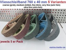 Nuovo!!! Nastro abrasivo in