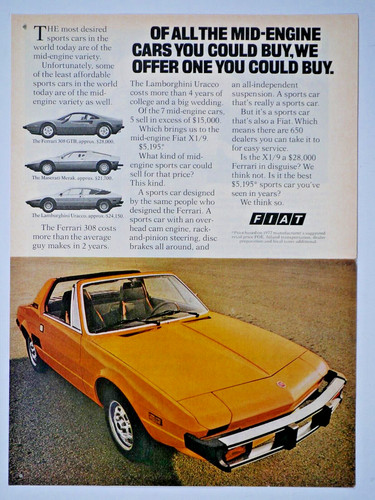Pubblicità fiat 124 cabrio - 124,