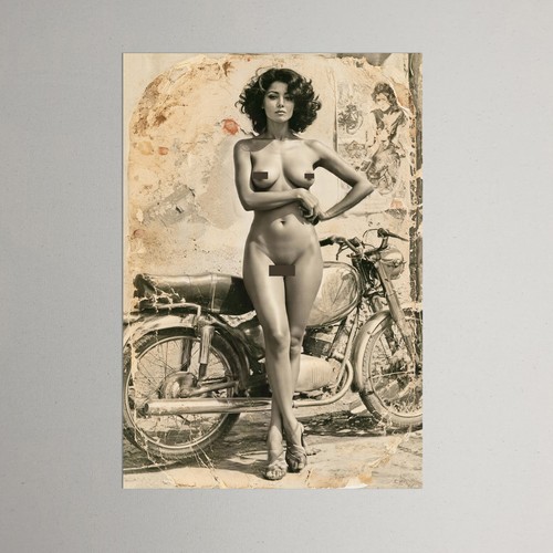 Foto nudo donna arte vintage - nudo, donna,